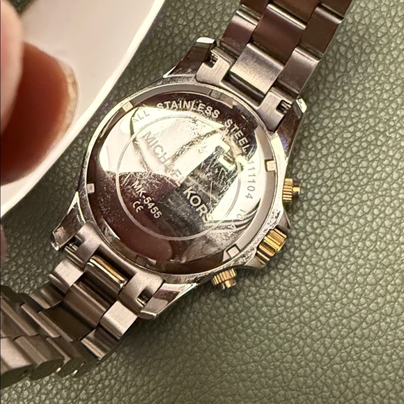 MK Two-Tone Gold and Silver Watch main image 5